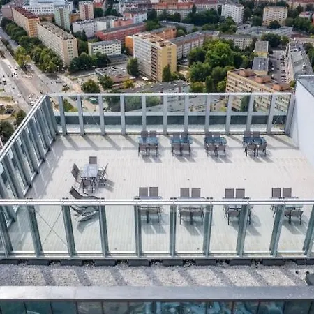 Lejlighed Hanza Tower In Downtown Spa & Jacuzi & Sauna & Pool Stettin